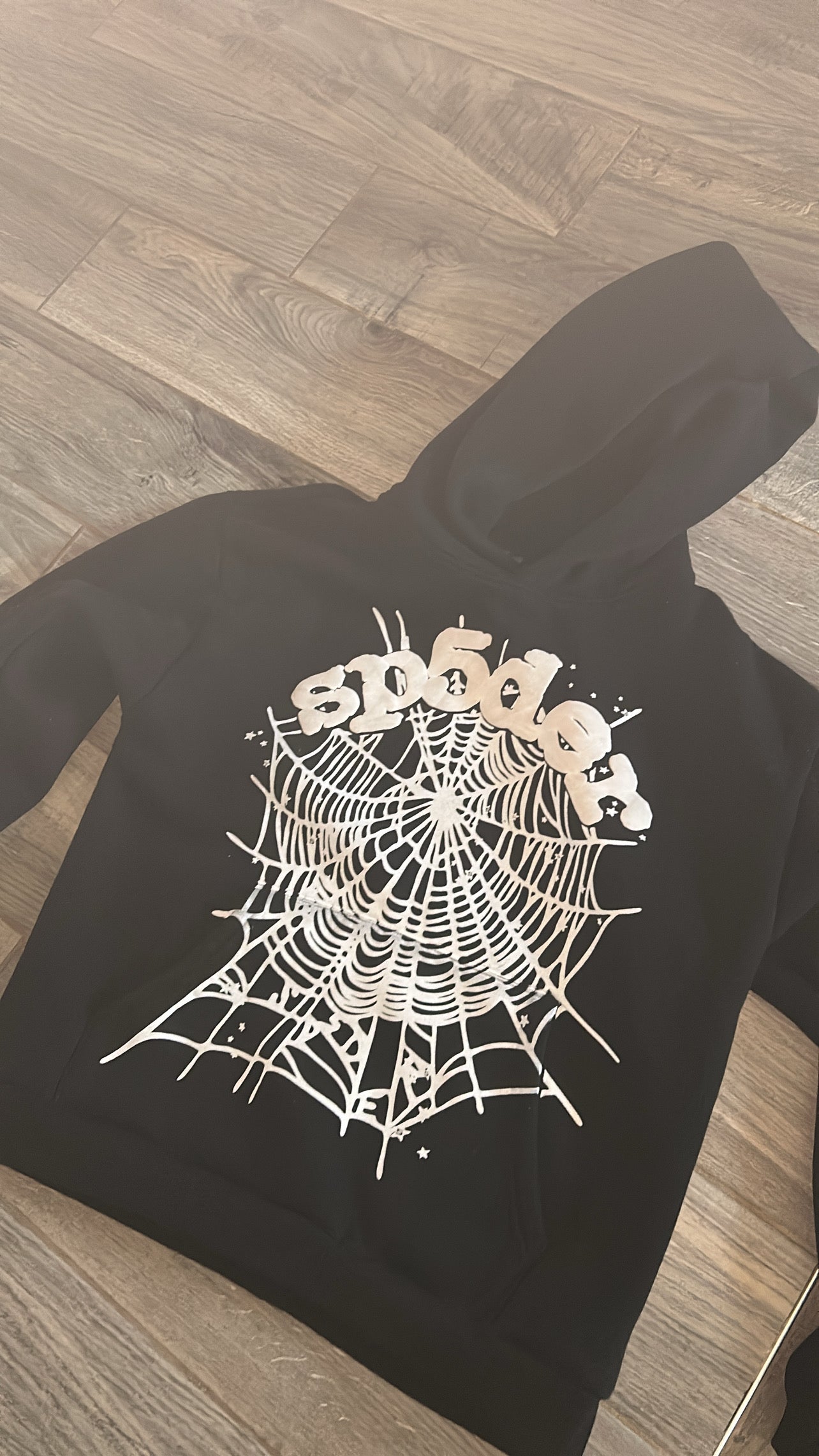 2024 Sp5der OG Web Hoodie | Black