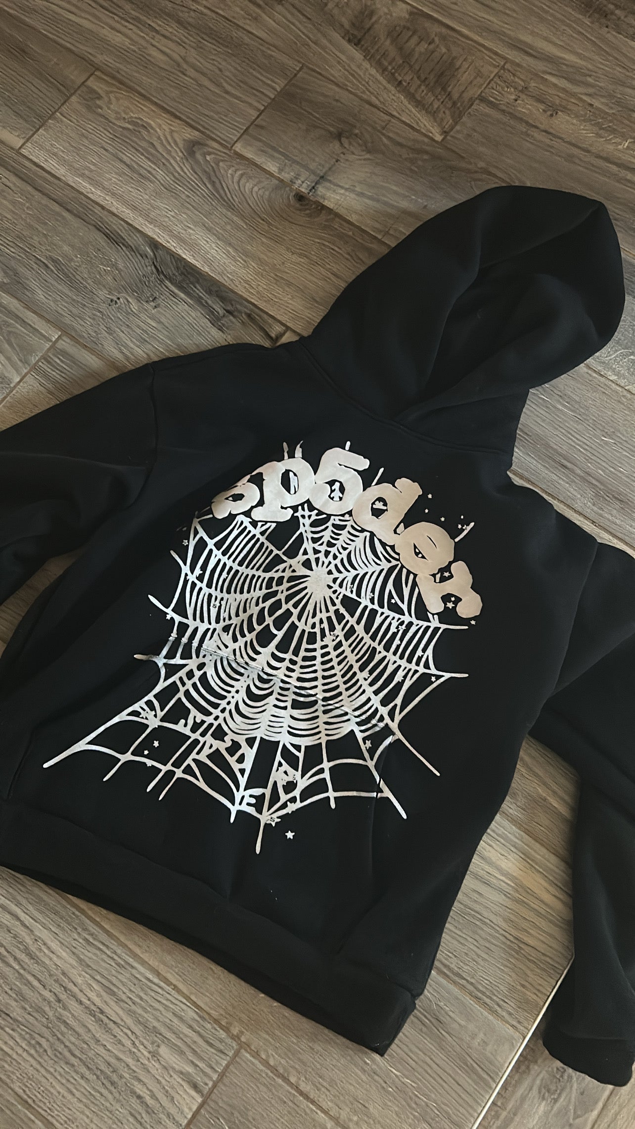 2024 Sp5der OG Web Hoodie | Black