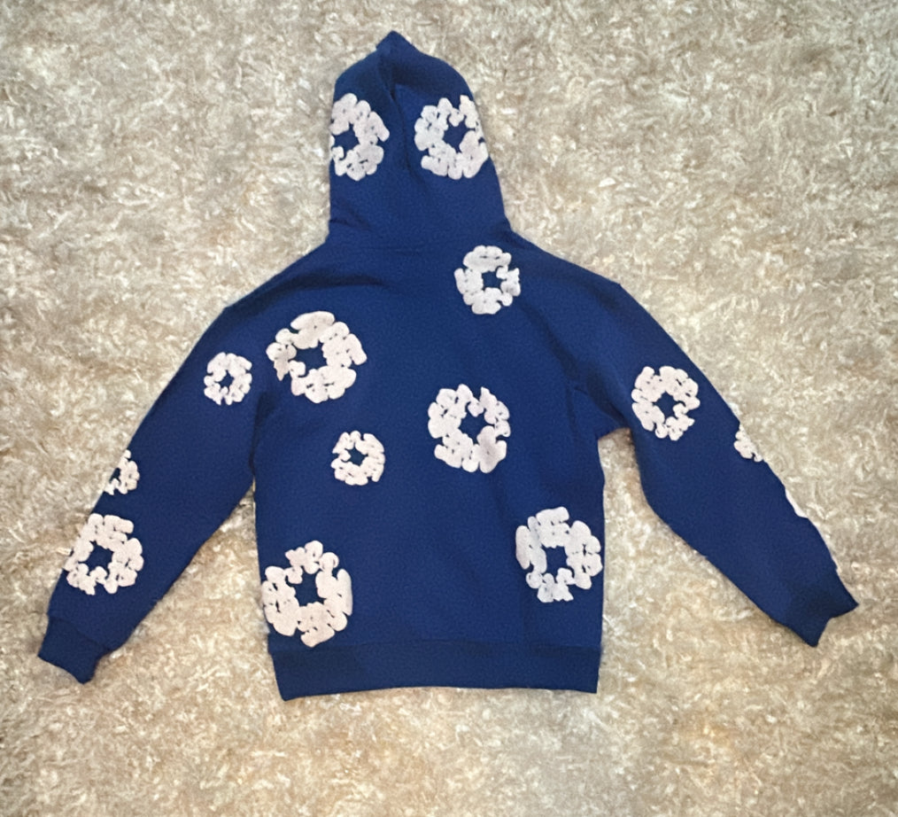 Denim Tears The Cotton Wreath Sweatshirt | Royal Blue